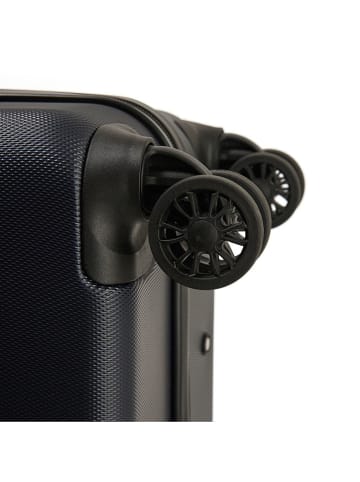 CXL by Christian Lacroix Hardcase-trolley donkerblauw - (B)40 x (H)56 x (D)21 cm