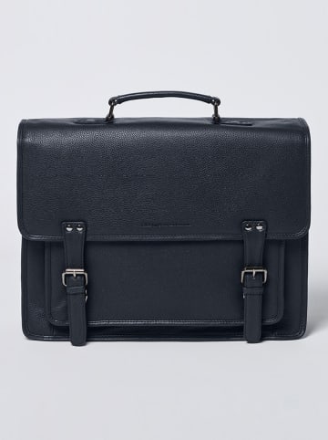 CXL by Christian Lacroix Leder-Businesstasche in Schwarz - (B)38 x (H)31 x (T)13 cm