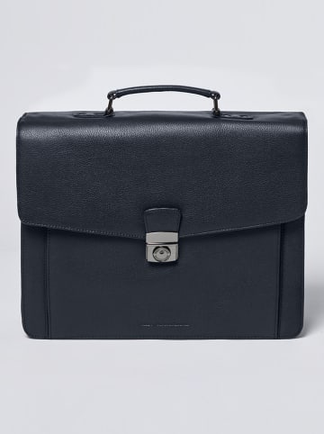 CXL by Christian Lacroix Leder-Businesstasche in Schwarz - (B)41 x (H)31 x (T)12 cm