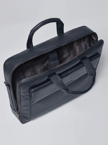 CXL by Christian Lacroix Leder-Businesstasche in Schwarz - (B)42 x (H)31 x (T)15 cm