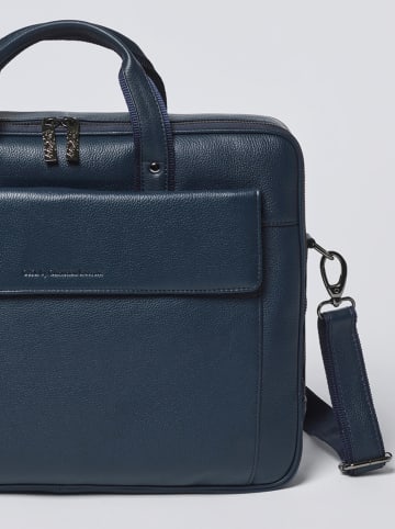 CXL by Christian Lacroix Leder-Businesstasche in Dunkelblau - (B)42 x (H)31 x (T)15 cm