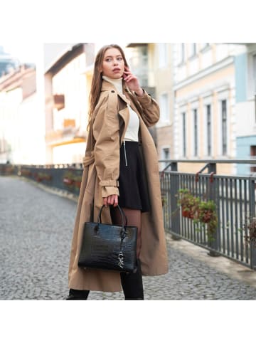 CXL by Christian Lacroix Henkeltasche "Montaigne" in Schwarz - (L)15,5 x (B)15 x (H)26 cm