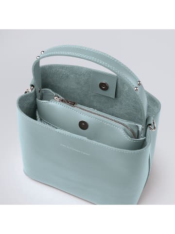 CXL by Christian Lacroix Skórzana torebka "Vaugirard" w kolorze błękitnym - 27 x 22 x 13 cm