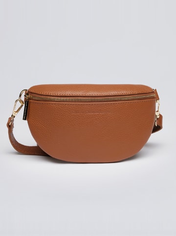 CXL by Christian Lacroix Leren schoudertas lichtbruin - (B)23 x (H)13 x (D)6 cm