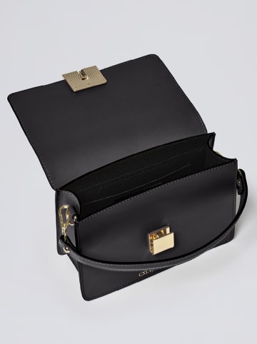 CXL by Christian Lacroix Leder-Henkeltasche in Schwarz - (B)22 x (H)15 x (T)8 cm