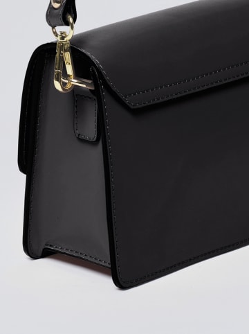 CXL by Christian Lacroix Skórzana torebka w kolorze czarnym - 22 x 15 x 8 cm