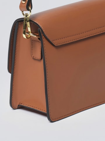 CXL by Christian Lacroix Leren handtas lichtbruin - (B)22 x (H)15 x (D)8 cm