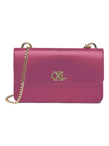 CXL by Christian Lacroix Leder-Umhängetasche "Trudaine" in Pink - (B)25 x (H)14 x (T)5 cm