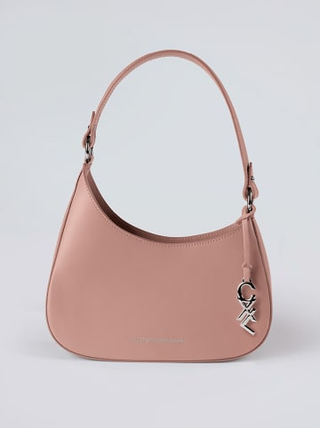 CXL by Christian Lacroix Leder-Schultertasche "Ambroise" in Rosa - (B)28 x (H)14 x (T)6 cm