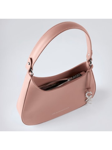 CXL by Christian Lacroix Leder-Schultertasche "Ambroise" in Rosa - (B)28 x (H)14 x (T)6 cm