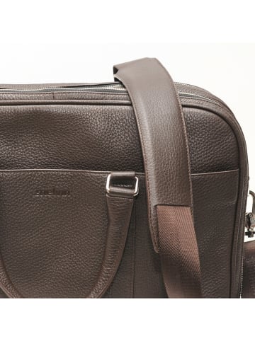 CXL by Christian Lacroix Leder-Laptoptasche in Braun - (B)41 x (H)31 x (T)10 cm