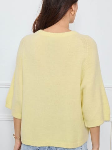 CXL by Christian Lacroix Sweter w kolorze żółtym