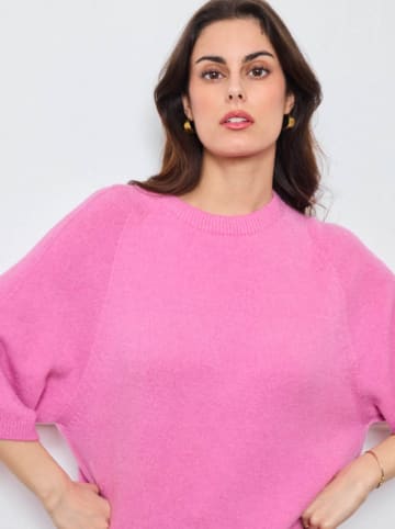 CXL by Christian Lacroix Sweter w kolorze różowym