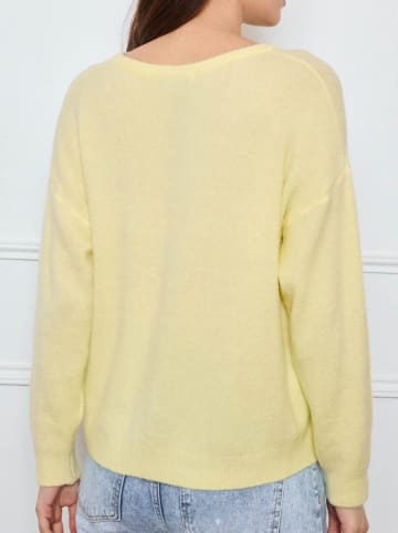 CXL by Christian Lacroix Sweter w kolorze żółtym