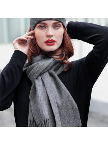 CXL by Christian Lacroix Kaszmirowy szal w kolorze ciemnoszarym - 170 x 36 cm