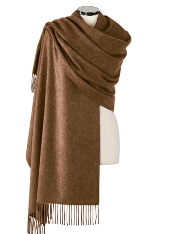 CXL by Christian Lacroix Kaschmir-Schal in Hellbraun - (L)200 x (B)70 cm