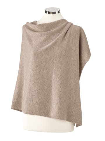 CXL by Christian Lacroix Kasjmieren poncho beige