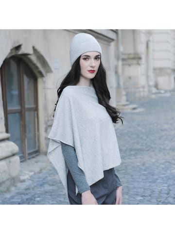 CXL by Christian Lacroix Kaschmir-Poncho in Hellgrau