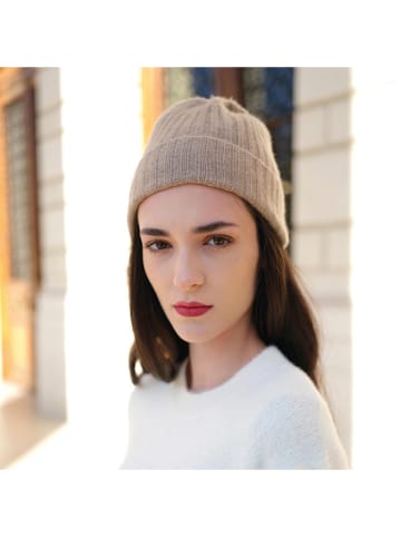 CXL by Christian Lacroix Kaschmir-Beanie in Beige