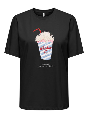 ONLY Shirt in Schwarz