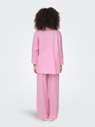 ONLY Blouse lichtroze/wit