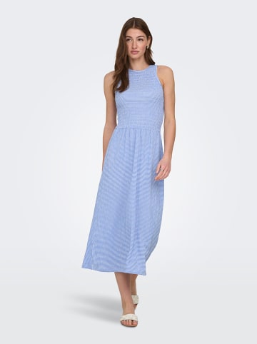 ONLY Jurk blauw/wit