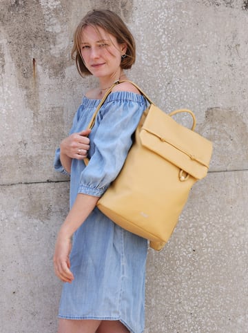 Zwei Rucksack ''Perla PER130'' in Gelb - (B)26 x (H)35 x (T)15 cm