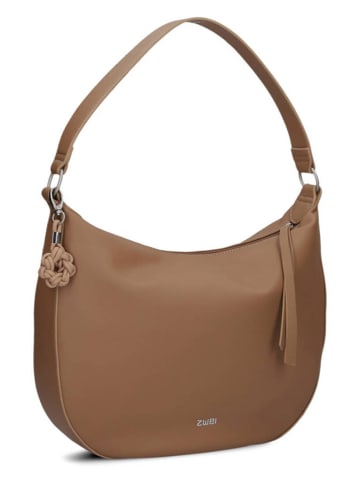 Zwei Schultertasche in Hellbraun - (B)34 x (H)31 x (T)10 cm