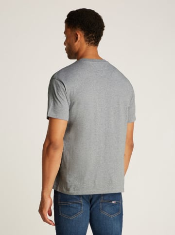 TOMMY JEANS Koszulka w kolorze szarym