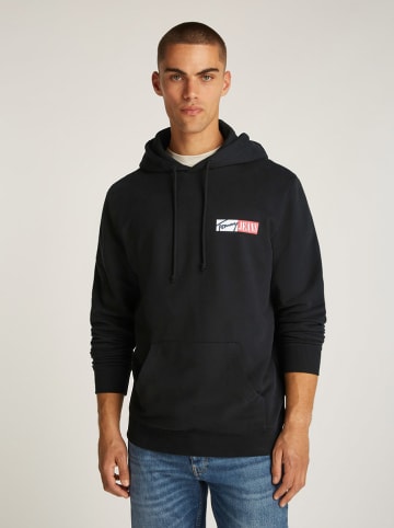 TOMMY JEANS Hoodie in Schwarz