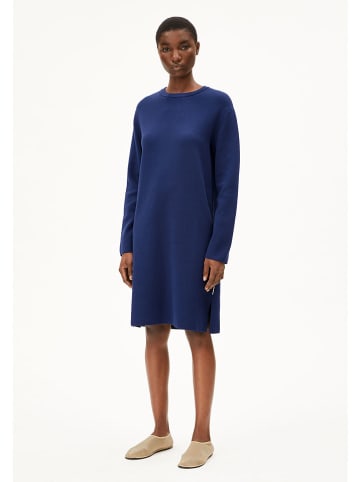armedangels Strickkleid "Rosanniaas" in Dunkelblau
