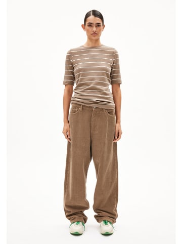 armedangels Koszulka "Jaanisara" w kolorze kremowo-jasnobrązowym