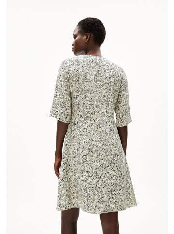 armedangels Kleid "Lilaat" in Hellgrün/ Schwarz