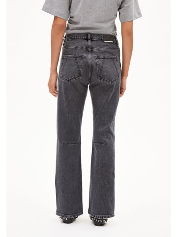 armedangels Dżinsy "Velaari" - Flared fit - w kolorze antracytowym