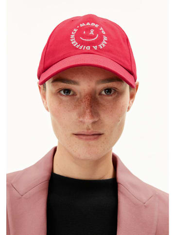 armedangels Cap "Yenaas" in Rot
