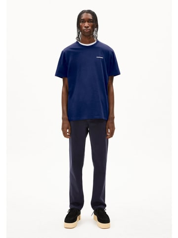 armedangels Shirt "Maarkos" in Dunkelblau