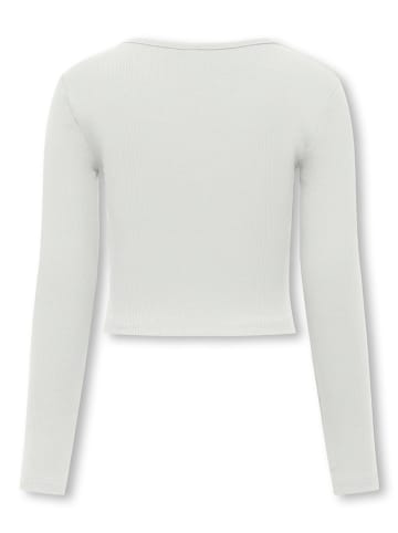 KIDS ONLY Longsleeve "Nessa Life" wit