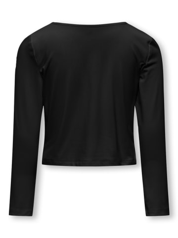 KIDS ONLY Longsleeve in Schwarz
