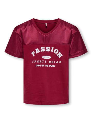 KIDS ONLY Shirt "Lulup" rood