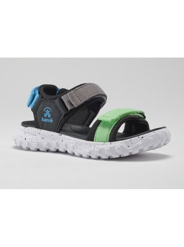 Kamik Sandalen ''Harbort'' in Grau/ Blau/ Grün