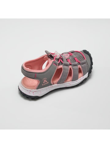 Kamik Leder-Halbsandalen "Ripple" in Grau