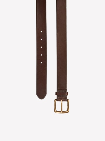 Marc O'Polo Leder-Gürtel in Hellbraun