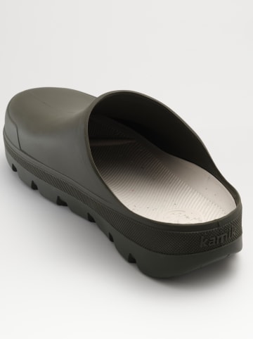 Kamik Clogs "Nova" in Olive in Khaki