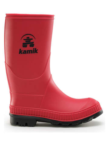 Kamik Kalosze "Stomp" w kolorze czerwonym