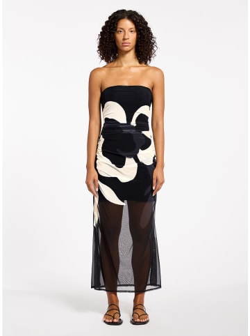 Jets Kleid in Schwarz/ Creme