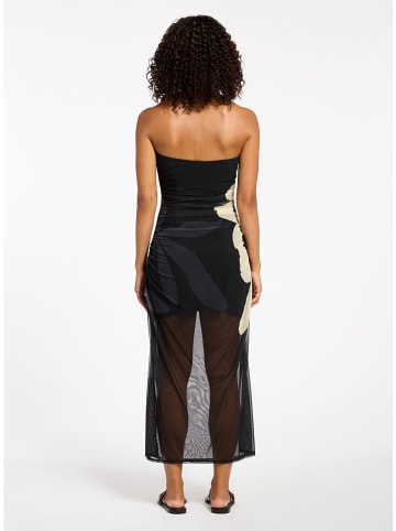 Jets Kleid in Schwarz/ Creme
