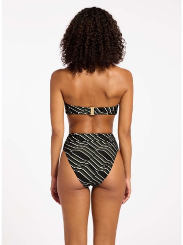 Jets Figi bikini w kolorze oliwkowo-czarnym