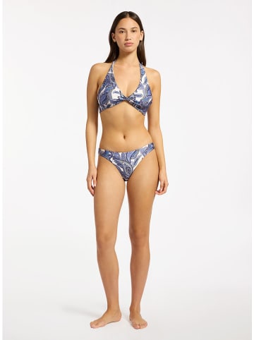 Jets Bikini-Hose in Dunkelblau/ Flieder