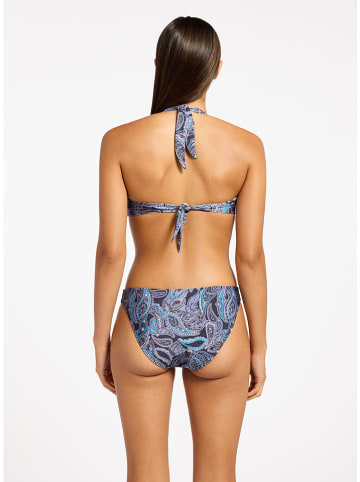 Jets Bikini-Hose in Dunkelblau/ Flieder