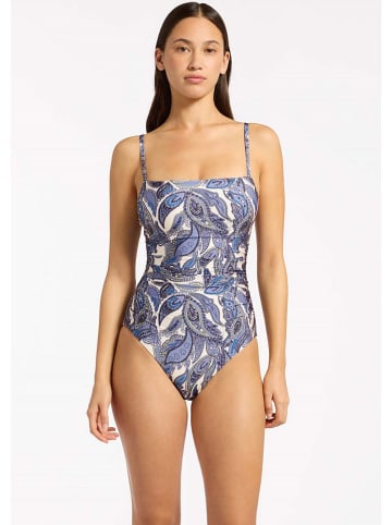 Jets Badpak crème/lila